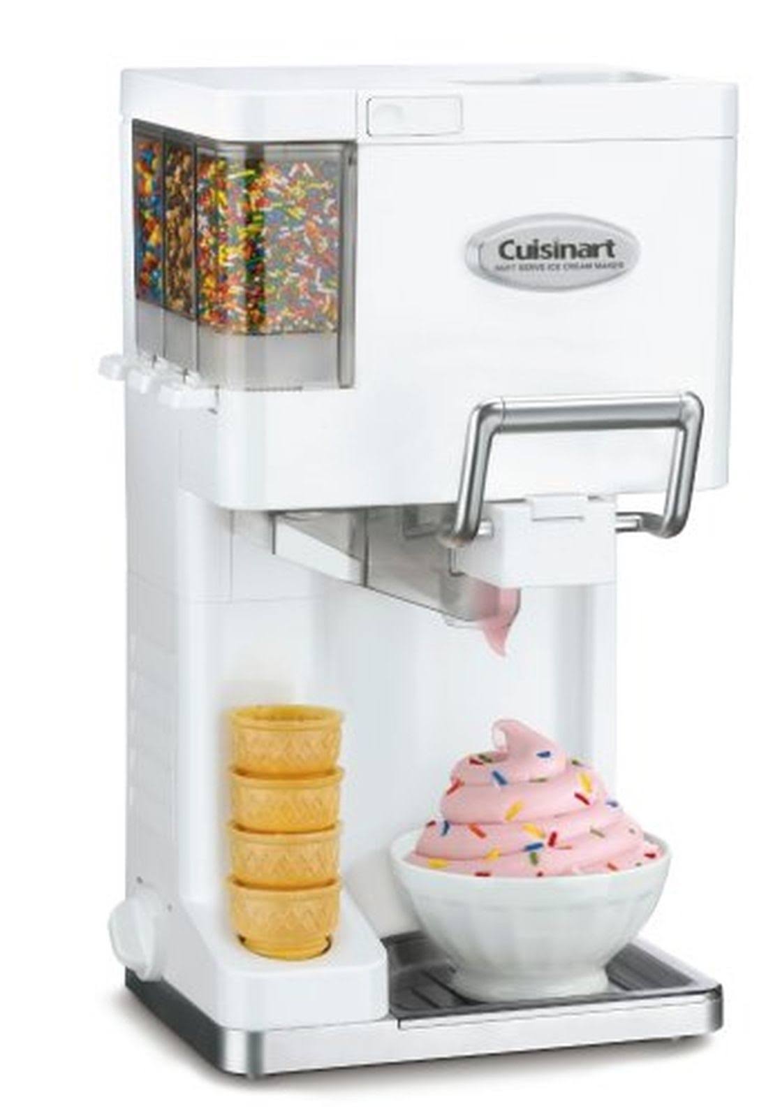 Cuisinart Ice-45 Mix-It-In Soft Serve Ice Cream Maker, 1.5 qt