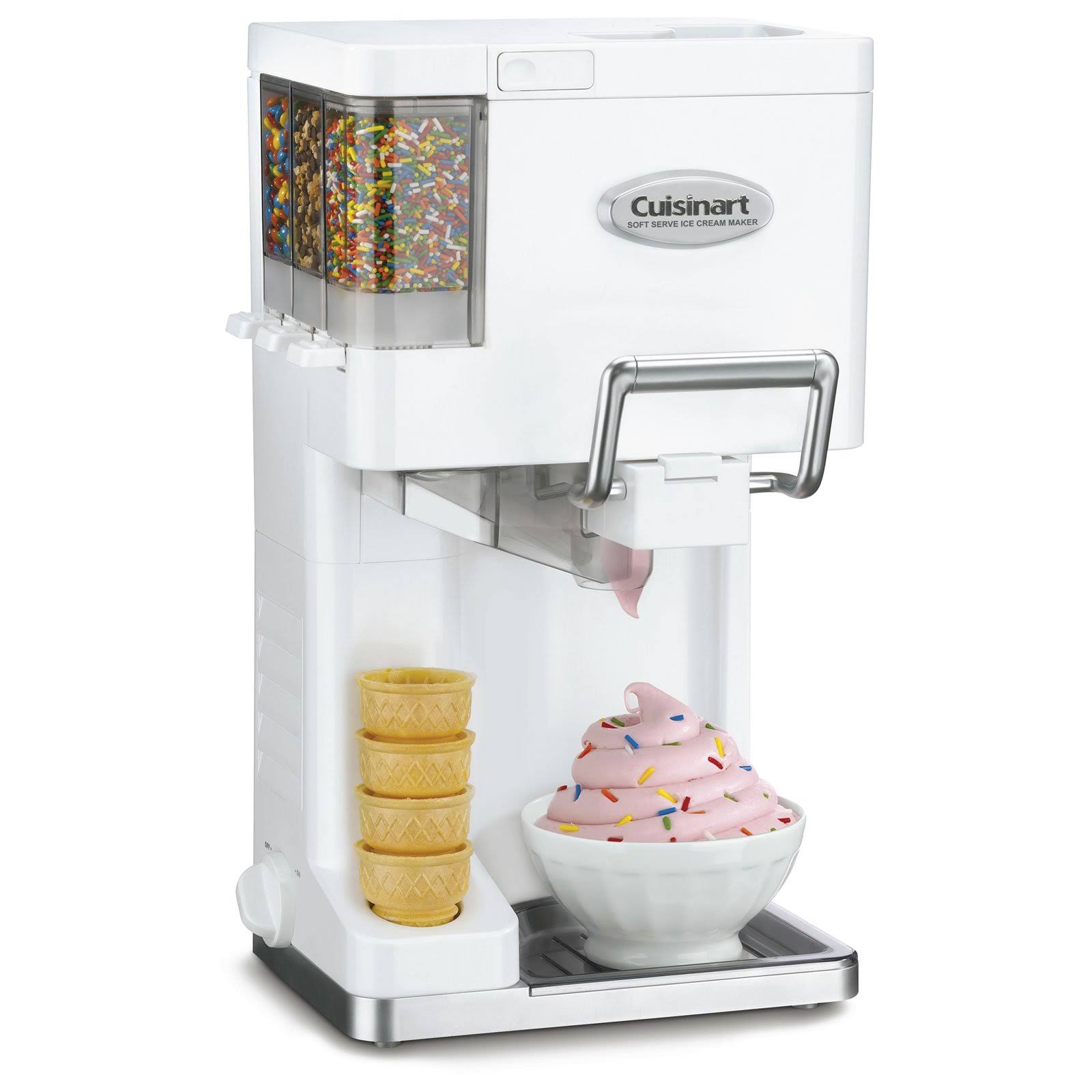 Cuisinart Mix It In Soft Serve Ice Cream Maker, White - Image 7