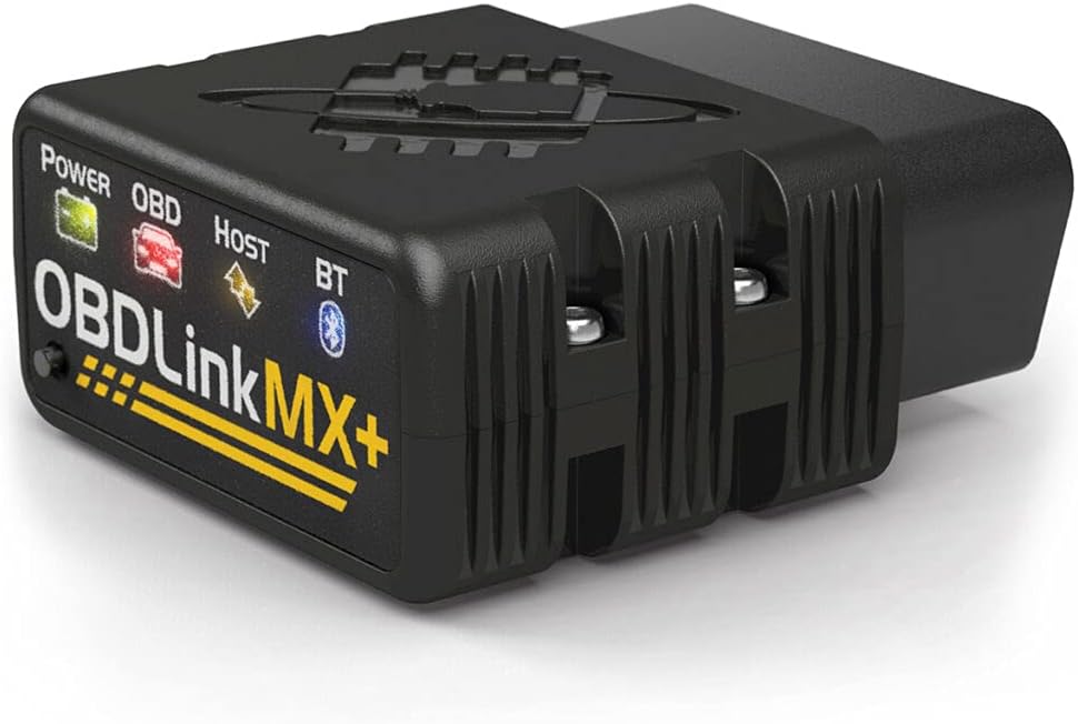 OBDLink MX+ OBD2 Bluetooth Scanner for iPhone, Android, and Windows