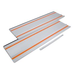 Wen 36027-2P 27.5-inch Track Saw Track Guide Rail with Adapter (2-Pack)