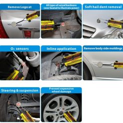 Alternative view of Solary Magnetic Induction Heater Kit with 4 coil 1000W 110V For Automotive Flameless Induction Heat 1KW Hand Power Tool