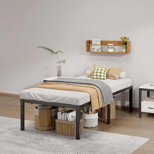 Metal Bed Frame Full Size – 14 Inch Heavy-Duty Full Platform Bed Frame No Box Spring Needed, Easy Assembly, Noise-Free, Sturdy Mattress Foundation, Underbed Storage Space - Image 27