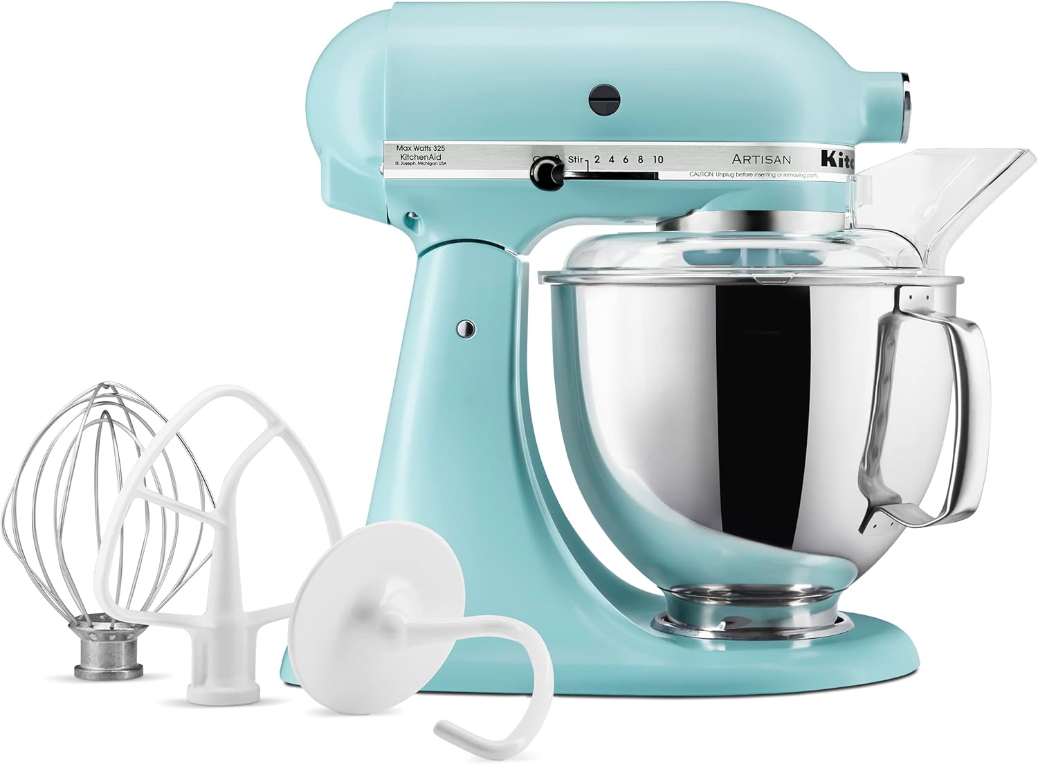 KitchenAid Artisan Series 5 Quart Tilt Head Stand Mixer with Pouring Shield KSM150PS, Cast Iron - Image 98