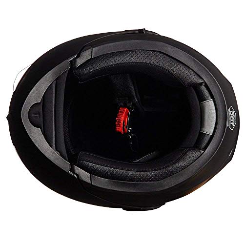 ILM Motorcycle Dual Visor Flip up Modular Full Face Helmet DOT 6 Colors Model 902 - Image 48
