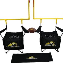 QB54 – The Ultimate Football Yard Game Set, Outdoor Football Toss for Tailgating, Backyard, Beach, Park, Tournaments, Sports Training, Score Touchdowns, Kick Field Goals