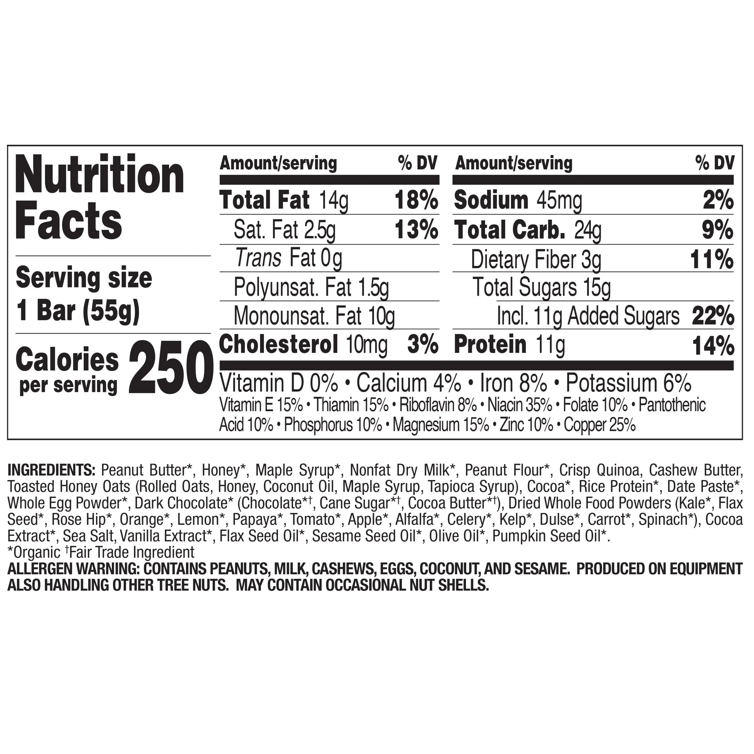 Perfect Bar Layers, Crispy Peanut Butter & Chocolate, 16 Count - Image 5