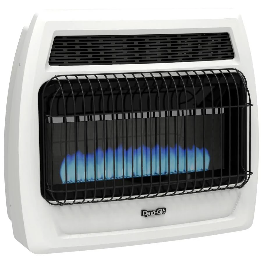 Dyna-Glo Bfa30dt Blue Flame Wall Heater, White, 30000 BTU