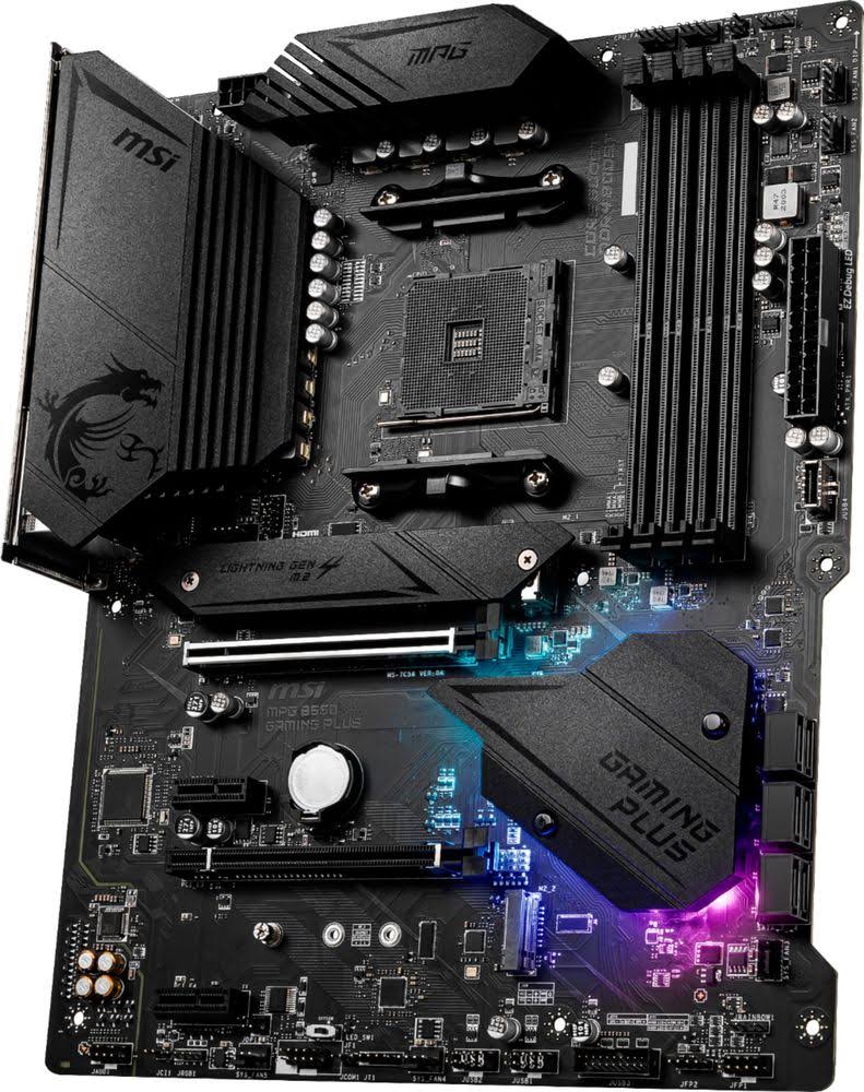 MSI B550 MPG Gaming Plus AMD AM4 ATX Motherboard - Image 4