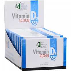 Vitamin D3 50000 IU Blister Pack 10 Pks Ortho Molecular