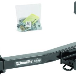 Draw-Tite 76016 Class 4 Trailer Hitch, 2 Inch Receiver, Black, Compatible with 2014-2018 Chevrolet Silverado 1500, 2014-2018 GMC Sierra 1500