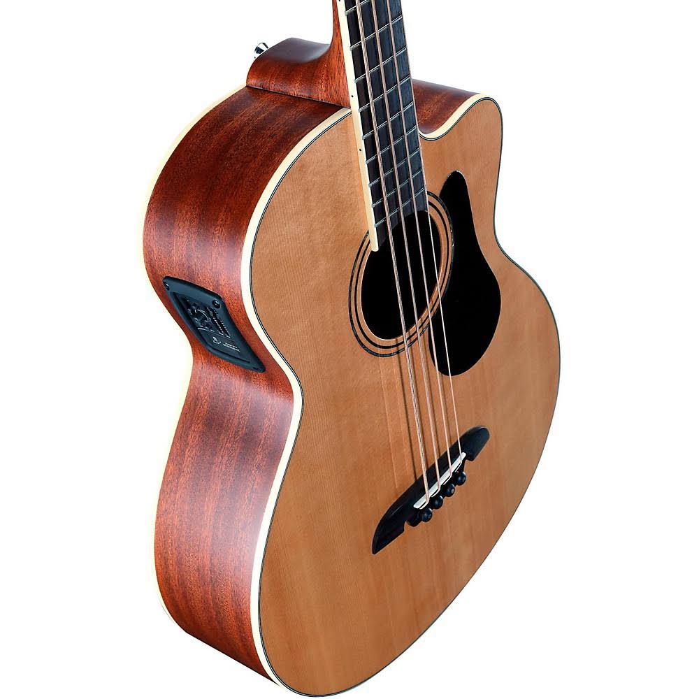 Alvarez Artist Series AB60CE Acoustic Electric Bass Guitar Natural - Image 5