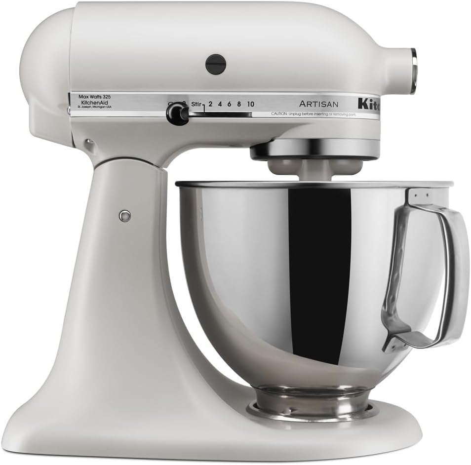 KitchenAid Artisan Series 5 Quart Tilt Head Stand Mixer with Pouring Shield KSM150PS, Cast Iron - Image 30