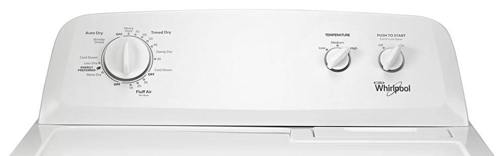 Whirlpool WED4616FW Front-Loading Electric Dryer – White - Image 2