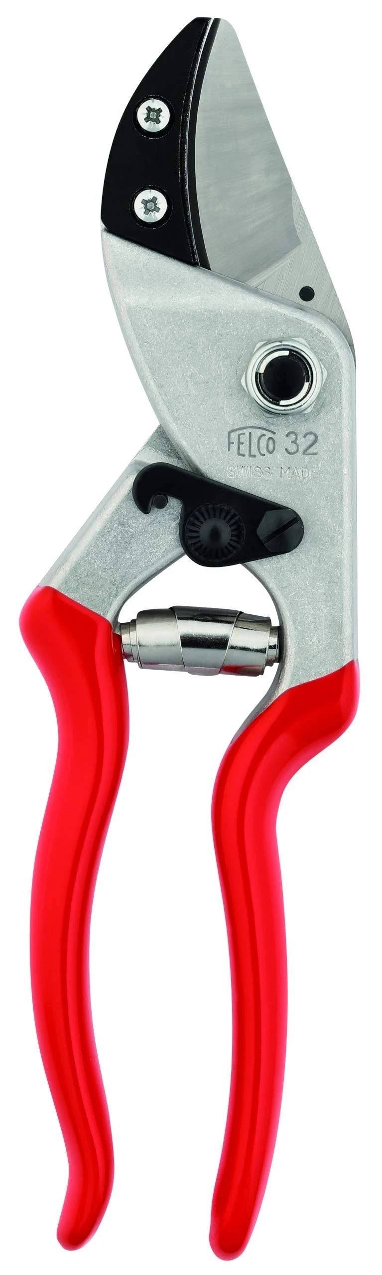 Felco 32 Pruning Shears Anvil Red Hardware/Electronic