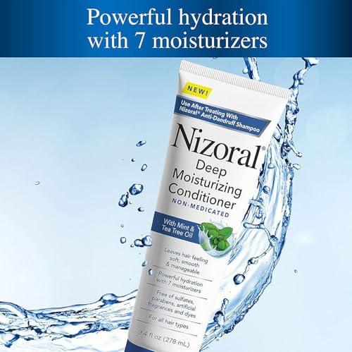 Nizoral Anti-Dandruff Shampoo, 7 Oz + Deep Moisturizing Conditioner, 9.4 Oz Bundle - Image 8