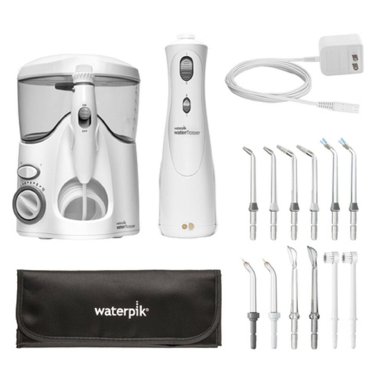 Waterpik Ultra and Cordless Plus Water Flosser Combo (WP-120) and (WP-470) - Image 2