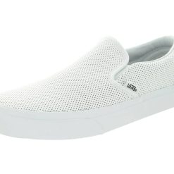 Alternative view of Vans Perf Leather Slip-On (White) 5.5
