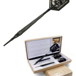 Bottelsen 20Gt3Bk 20 G GT Soft Tip Black Steel Thrust Cut Dart – 90 Percent Tungsten