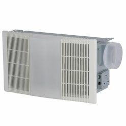 Nutone 665RP 70 CFM Ceiling Exhaust Fan with Light Heater