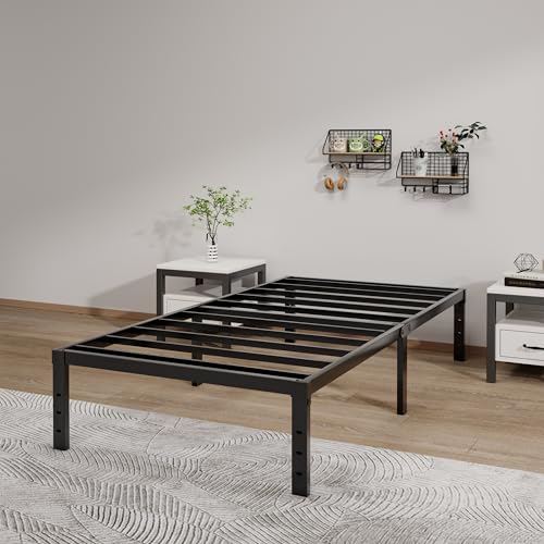 Metal Bed Frame Full Size – 14 Inch Heavy-Duty Full Platform Bed Frame No Box Spring Needed, Easy Assembly, Noise-Free, Sturdy Mattress Foundation, Underbed Storage Space - Image 63