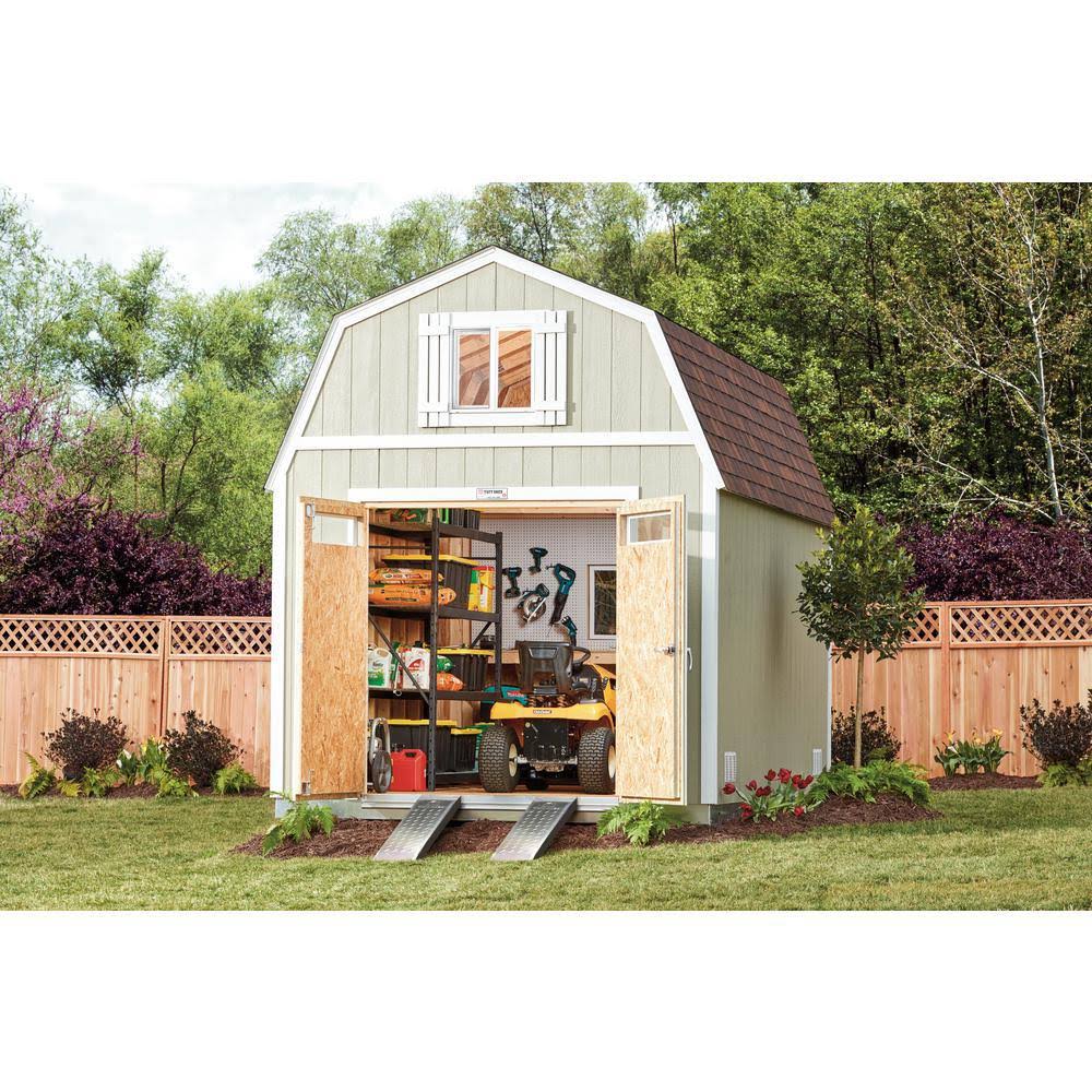 True Temper 4 Cu. ft. Poly Wheelbarrow, Red PW4UT24 - Image 7