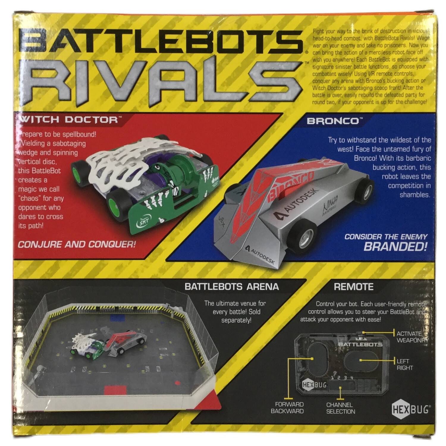 Hexbug BattleBots Rivals (Bronco and Witch Doctor) - Image 4