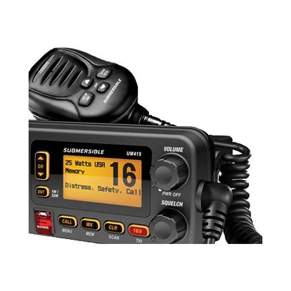 Uniden Oceanus D VHF Marine Radio, Black - Image 2