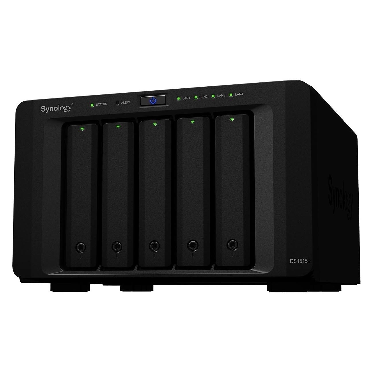 Synology Disk Station DS1515 5-Bay Diskless NAS Server – SATA 6Gb/s