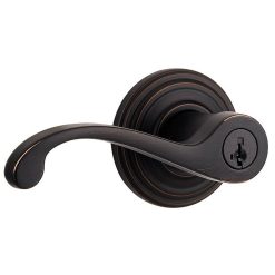 Kwikset 740CHL 11P SMT Commonwealth Keyed Entry Lever, Venetian Bronze