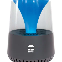 WBM Air Purifier with Bluetooth & Speaker, Purifies Particles and Cover up to 1440 sq fit room – Black