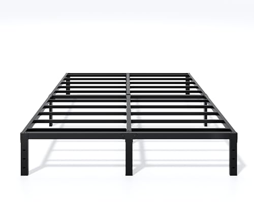 Metal Bed Frame Full Size – 14 Inch Heavy-Duty Full Platform Bed Frame No Box Spring Needed, Easy Assembly, Noise-Free, Sturdy Mattress Foundation, Underbed Storage Space - Image 9