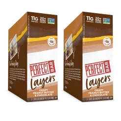 Alternative view of Perfect Bar Layers, Crispy Peanut Butter & Chocolate, 16 Count