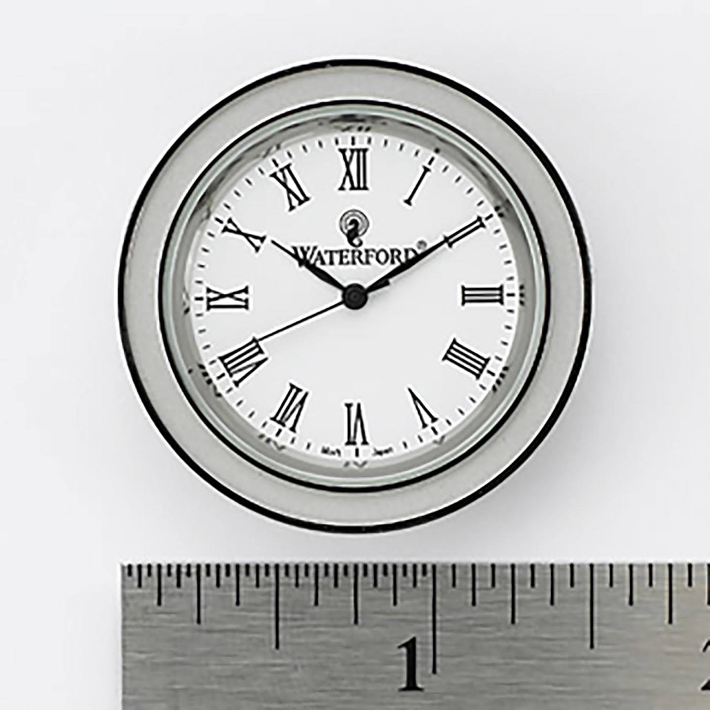 Waterford Silver Tone Clock Face Insert, Small 1 1/2 (2 Packs) - Image 2