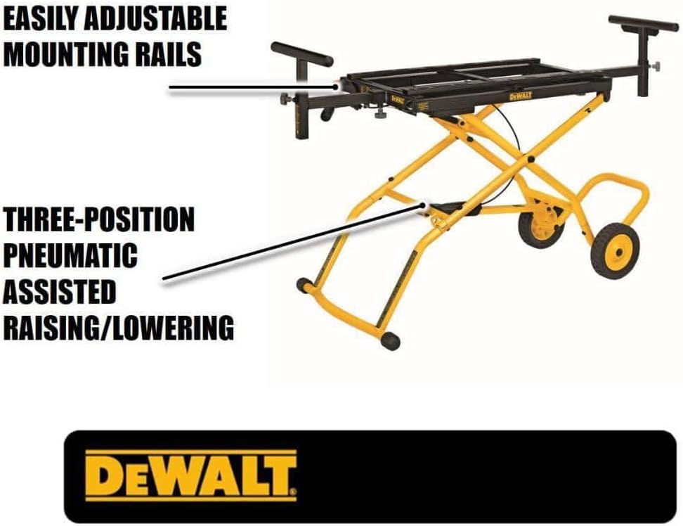 Miter Saw Stand with Wheels ?C DWX726 - Image 7
