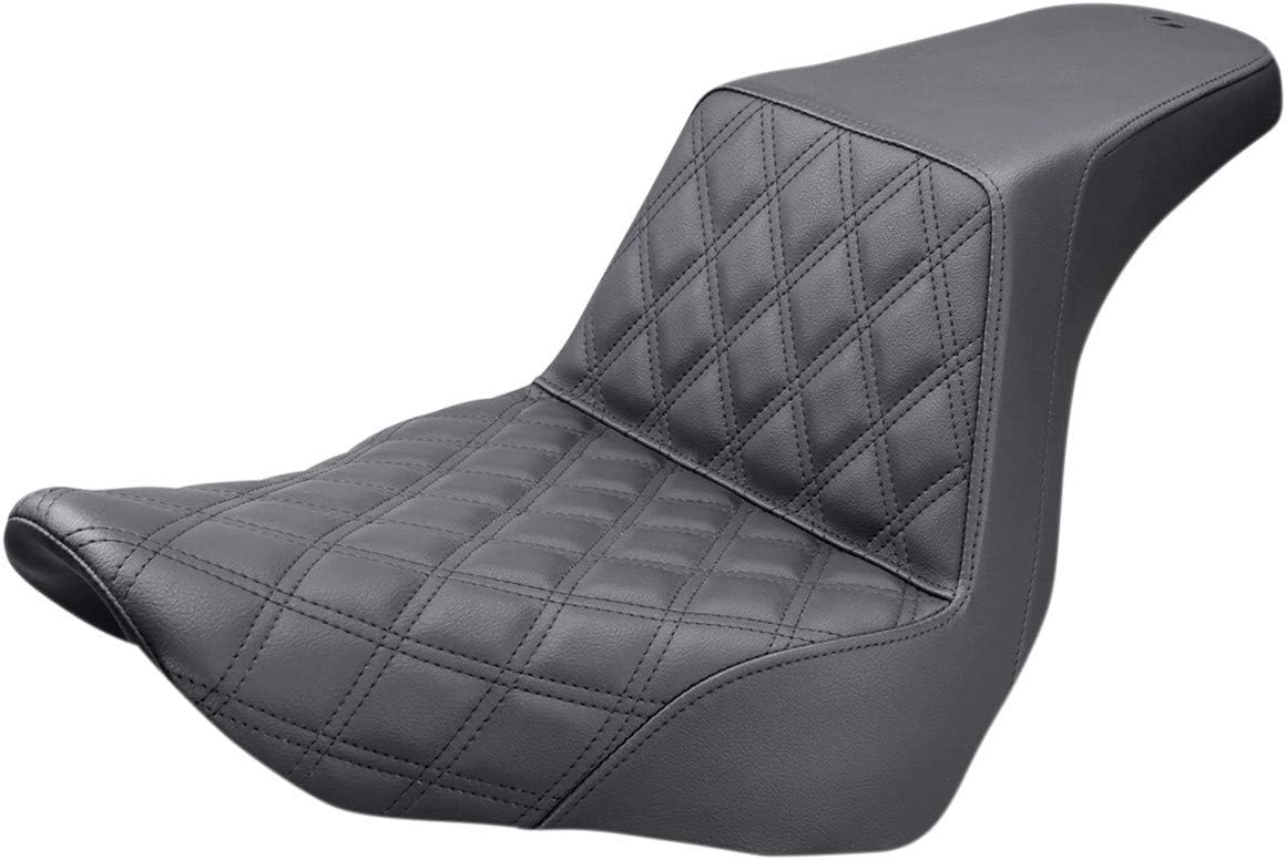 Saddlemen 818-29-172 LS Step-Up Seat – Black Diamond