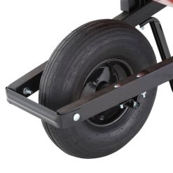 Alternative view of True Temper 4 Cu. ft. Poly Wheelbarrow, Red PW4UT24
