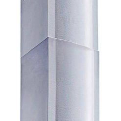 Winflo Stainless Steel Chimney Extension (Up to 11 ft. Ceiling) for Wall Mount Range Hood, Silver