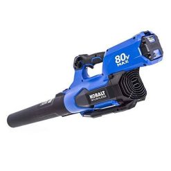 Alternative view of Kobalt Baretool 80-Volt Max Lithium Ion 630-cfm Brushless Cordless Electric Leaf Blower (Tool Only, Battery and Charger Not Incl