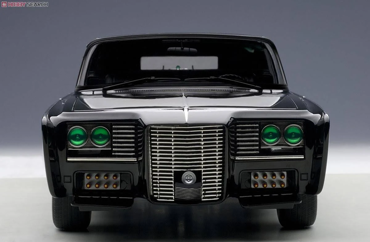 Black Beauty Green Hornet Black TV Series 1/18 Diecast Model Car by AUTOart 2024 Best Sellers - Image 8