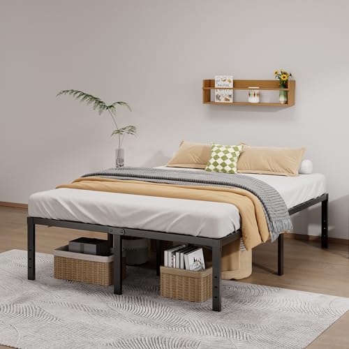 Metal Bed Frame Full Size – 14 Inch Heavy-Duty Full Platform Bed Frame No Box Spring Needed, Easy Assembly, Noise-Free, Sturdy Mattress Foundation, Underbed Storage Space - Image 52