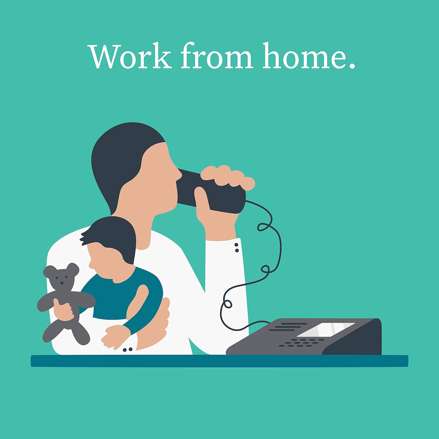 Ooma Telo Air 2 VoIP Free Home Phone Service with wireless and Bluetooth connectivity. Affordable Internet-based landline replacement. Unlimited nationwide calling. Low international rates,Black - Image 4