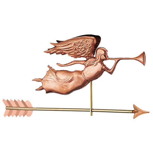 Good Directions Angel with Arrow Weathervane – Pure Copper - Image 6
