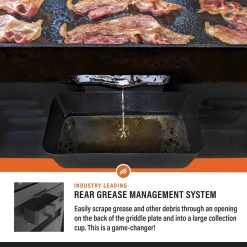 Alternative view of Blackstone Pro Series 2 Burner 22 Propane Pedestal Griddle with Hood