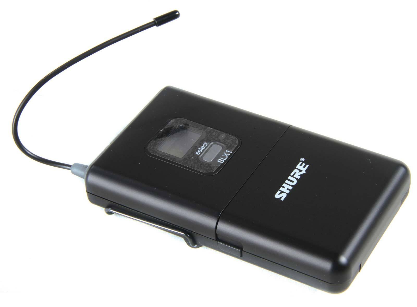 Shure SLX1 Wireless Bodypack Transmitter H5 - Image 2