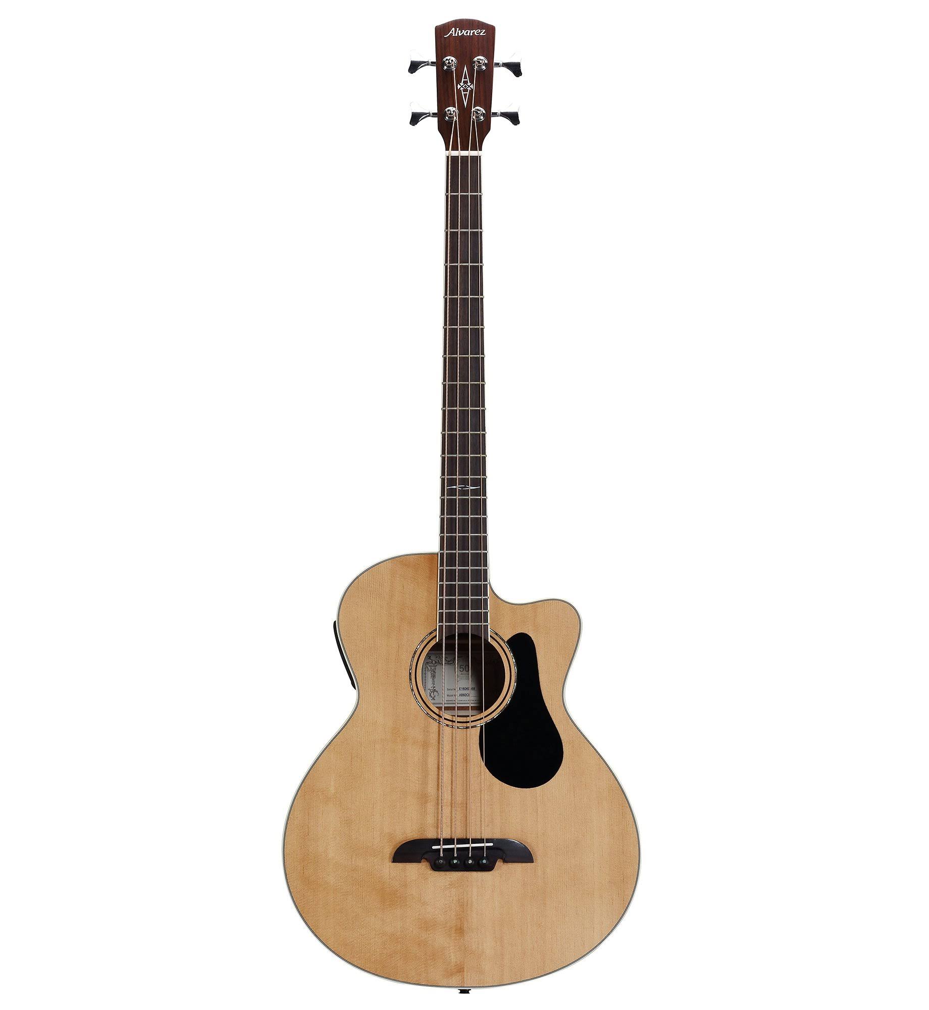 Alvarez Artist Series AB60CE Acoustic Electric Bass Guitar Natural
