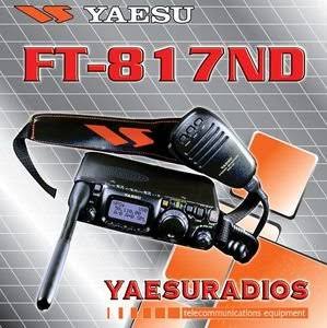 Yaesu FT-817ND HF VHF UHF Ultra Compact HF Amateur Transceiver - Image 9