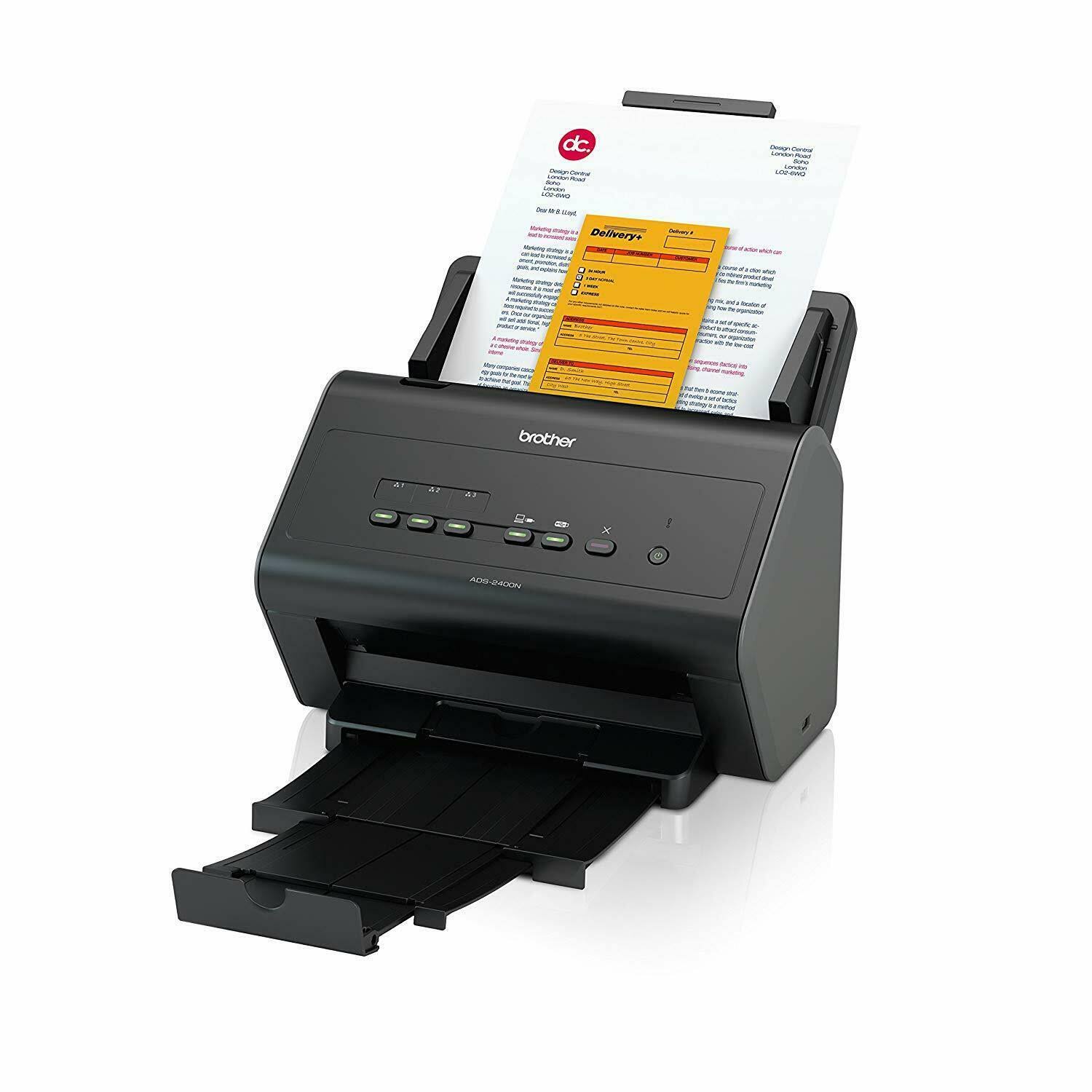 Brother ImageCenter ADS-2400N Document Scanner - Image 3