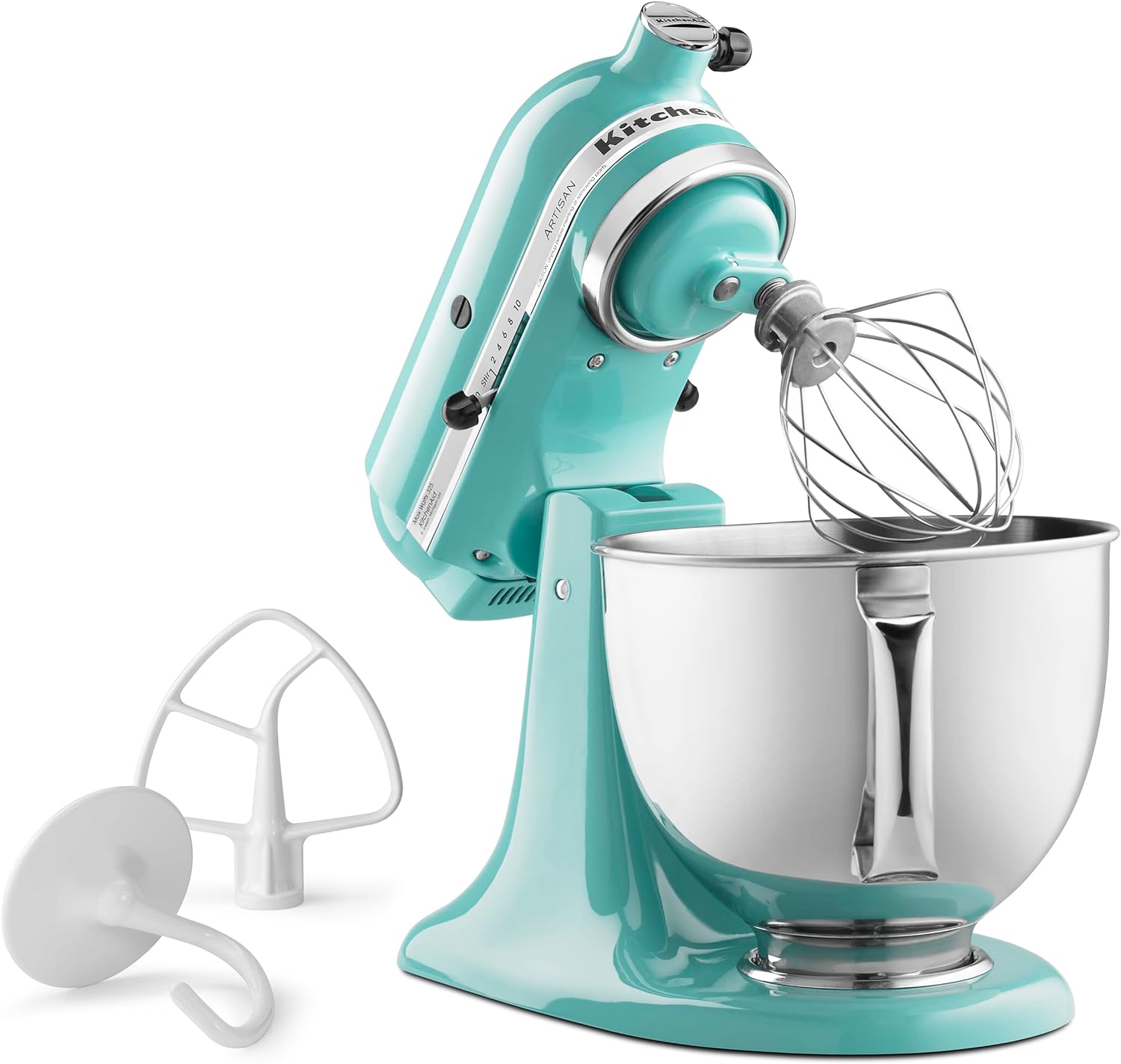 KitchenAid Artisan Series 5 Quart Tilt Head Stand Mixer with Pouring Shield KSM150PS, Cast Iron - Image 16