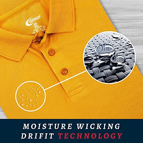 Premium Wear Boys High Moisture Wicking Polo T Shirts - Image 4