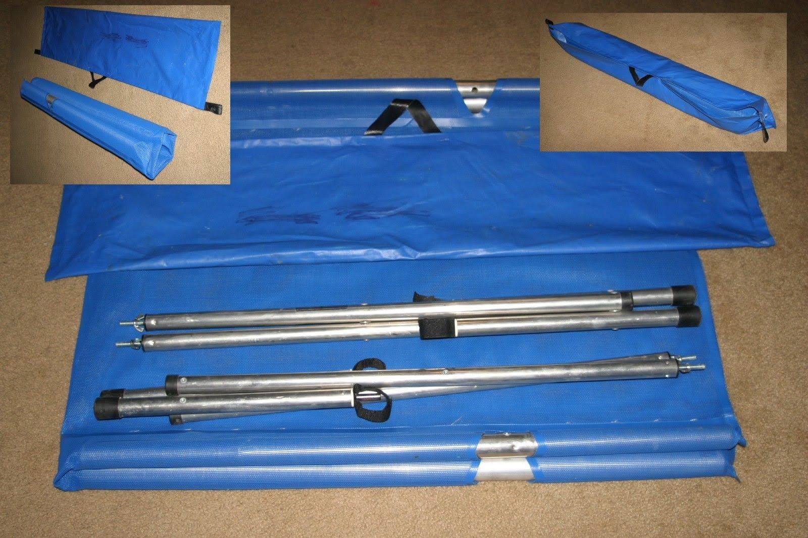Camp Time Roll-A-Cot Folding Camp Cot, Regular, Royal Blue - Image 4